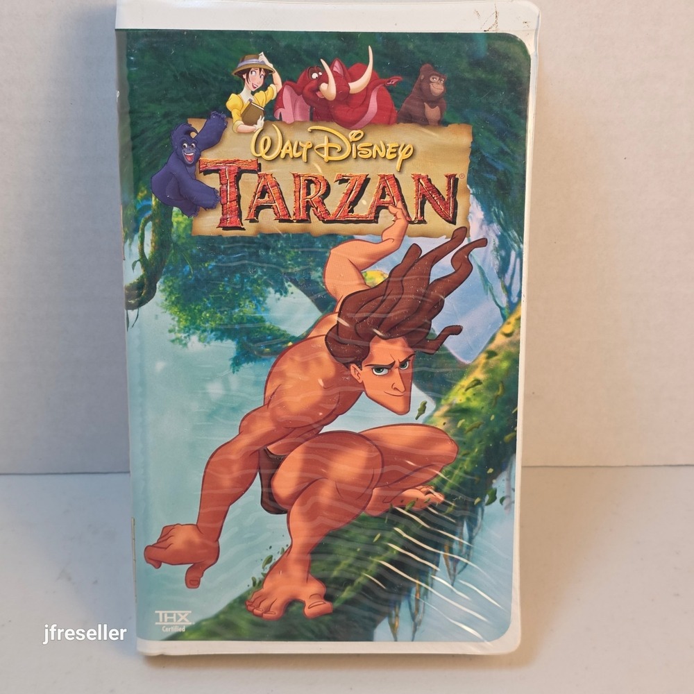 Tarzan VHS W/Clamshell Walt Disney